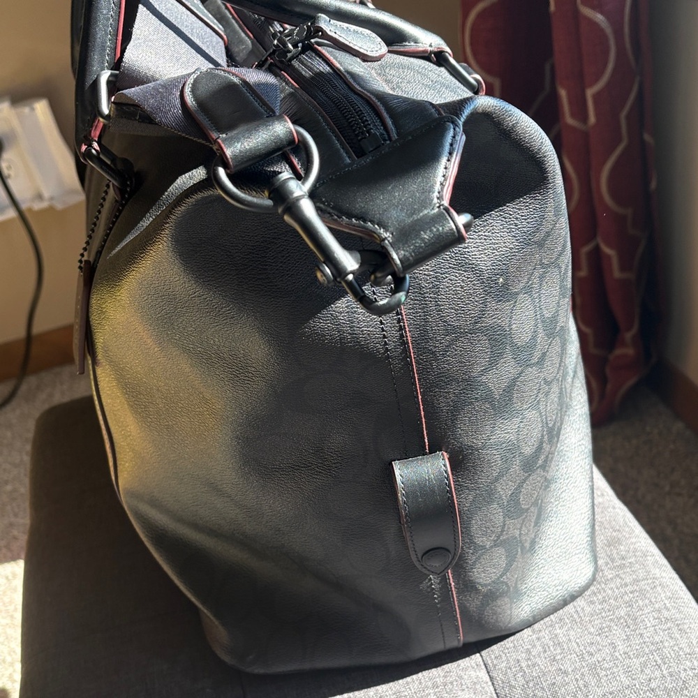 Coach Voyager Duffel Travel Bag w/ Strap A1821 - Picture 5 of 17